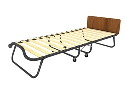 Раскладушка с матрасом Элеонора ПРЕМИУМ 90х200 см (дуб) - фото 135075