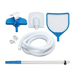 Каркасный бассейн Laguna Vista / 366х132см / P20-1252-B +фильт насос, лестница, тент, подстилка, набор для чистки, скиммер - фото 135128