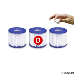 Каркасный бассейн Summer Waves P20-0830-A + фильтр-насос (244х76см) - фото 135196