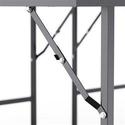 Теннисный стол DFC RQ24002, размер по стандарту ITTF 274 x 152, с сеткой и ракетками - фото 135240