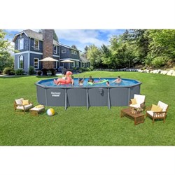 BestWay 561CW Бассейн со стальными стенками Hydrium 730х360x130см - фото 135420