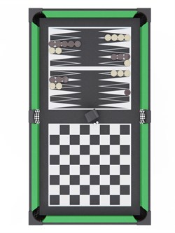 Игровой стол - трансформер 10 в 1 DFC 48" 122 x 61 см UY10243BN - фото 135471