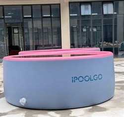 Надувной SUP-Бассейн IPOOLGO розовый 300 х 130 см / 3012 pink - фото 135538