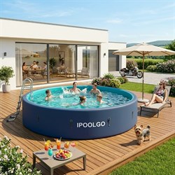 Надувной SUP-бассейн IPOOLGO 300 х 130 см / 3012 - фото 135542