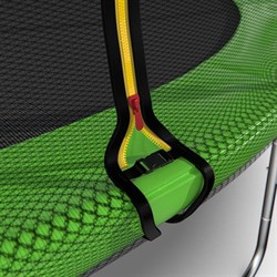 Батут DFC Trampoline Fitness 14ft наружн.сетка, св.зел. (427см) 14FT-TR-LG - фото 135706