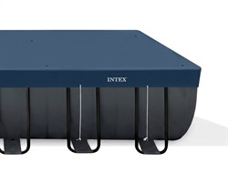 Intex 28086 / Тент для прямоугольного каркасного бассейна  549х274 см - фото 135753