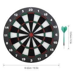 Дартс DFC BASEBOARD, 6 дротиков DARDBE20 - фото 135913