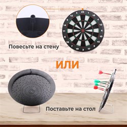 Дартс DFC BASEBOARD, 6 дротиков DARDBE20 - фото 135917