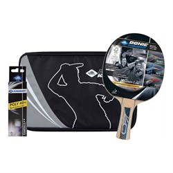 Набор DONIC - Schildkröt LEGENDS 1000 Gift Set (1 ракетка, 3 мяча Champion 3* 40+, чехол) 788457 - фото 136522