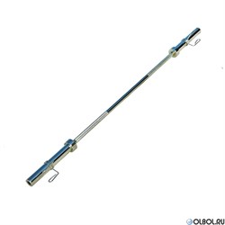 Гриф прямой 86"/2200см д50, замок-пружина, нагрузка 250кг, диам.стержня 29мм OB86-50/29 - фото 136636