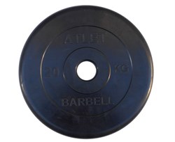 Диск обрезиненный BARBELL ATLET 25 кг / диаметр 51 мм - фото 136756