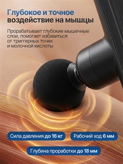 Перкуссионный массажер DFC VM-SQ-K8 - фото 137200