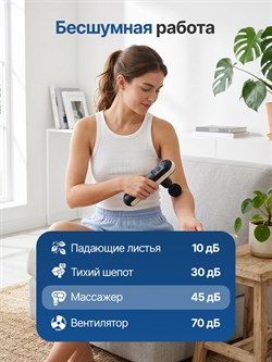 Перкуссионный массажер DFC VM-SQ-K8 - фото 137202