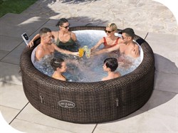 Bestway 6001P / Надувная джакузи Bali AirJet 216x71 см - фото 138562