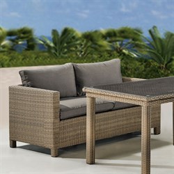 Комплект плетеной мебели T256B/S59B-W65 Light brown - фото 138568
