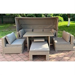 Комплект мебели с диваном AFM-320-T320 Beige - фото 138572