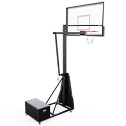 Баскетбольная мобильная стойка DFC STAND60G/стекло - фото 138613