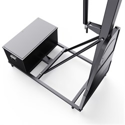 Баскетбольная мобильная стойка DFC STAND60G/стекло - фото 138618