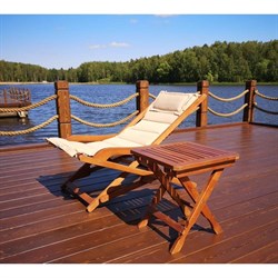 Комплект с креслом и столиком AFM-709A-T133 Beige (1+1) - фото 139814