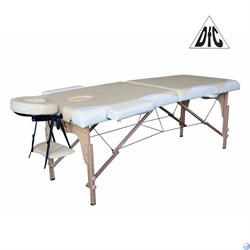 Массажный стол DFC NIRVANA, Relax, дерев. ножки, цвет бежевый + кремовый TS2021D_BC - фото 92265
