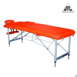 Массажный стол DFC NIRVANA, Elegant, 186х60х4 см, алюм. ножки, цвет оранжевый (Orange),  TS2010_Or - фото 93013