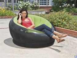 Надувное кресло Intex 68582 (Салатовое) - фото 99488