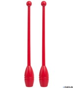 Булавы для художественной гимнастики AC-01, 45 см, красный