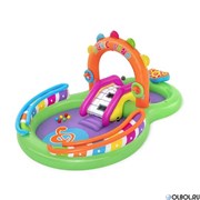 Игровой центр-бассейн с игрушками и шариками Sing BestWay 53117 (295х190х137)