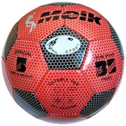 Мяч футбольный "Meik-3009" 3-слоя PVC 1.6, 300 гр, машинная сшивка R18025