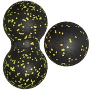 MFS-105 Набор массажных мячиков 8см + 8х16см (желтый) (E33008)