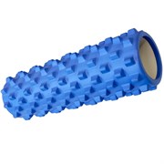 B33078 Ролик для йоги (синий) 45х14см ЭВА/АБС