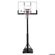 Баскетбольная мобильная стойка DFC STAND56P 143x80cm поликарбонат