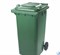 Бак / контейнер для мусора с крышкой и с колесами 240 л зеленый - фото 100593