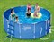 Каркасный бассейн SummerEscapes P20-1248-B+фильт насос, лестница, тент, подстилка, набор для чистки, скиммер (366х122) - фото 100720