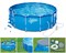 Каркасный бассейн Summer Waves P20-1248-B+фильт насос, лестница, тент, подстилка, набор для чистки, скиммер (366х122) - фото 100721