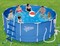 Каркасный бассейн SummerEscapes P20-1252-B +фильт насос, лестница, тент, подстилка, набор для чистки, скиммер (366х132см) - фото 100891