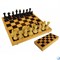 Шахматы обиходные с шахматной доской пластик 03-035 - фото 103390