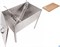 Мангал-коптильня "Эконом" сталь 0,5мм, 6 шампуров (коробка) - фото 105159