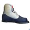 Ботинки лыжные 75мм KIDS сине-серебряный р.31 - фото 106085
