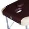 Массажный стол DFC NIRVANA, Elegant PRO, алюм. ножки, цвет коричн. с беж. (Brown/Beige) TS3215_BB - фото 107672