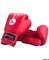 Боксерские перчатки RUSCO SPORT 4-10 oz, к/з, красный - фото 110752