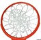 Кольцо баскетбольное DFC R3 45см (18"), оранж/красное + сетка+ амортизационные пружины - фото 111101