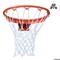 Кольцо баскетбольное DFC R3 45см (18"), оранж/красное + сетка+ амортизационные пружины - фото 111103