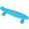 Скейтборд пластиковый 56x15cm со свет. колесами (голубой) (SK500) E33092 - фото 114483