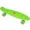 Скейтборд пластиковый 56x15cm со свет. колесами (зеленый) (SK503) E33095 - фото 114485
