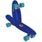 Скейтборд пластиковый 56x15cm со свет. колесами (синий) (SK506) E33098