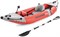 Надувная лодка / байдарка Excursion Pro K1 Intex 68303 + насос и весла (305х91 см) - фото 115747