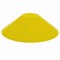 Конус фишка разметочный KRF-5 размер h-5см (желтый), пластиковый - фото 116040