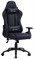 Кресло игровое Cactus CS-CHR-030BL цвет: черный обивка: эко.кожа, крестовина: металл пластик черный - фото 117729