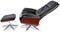 Массажное кресло /TV-кресло Calviano 95 с пуфом (черное, массаж) - фото 117972